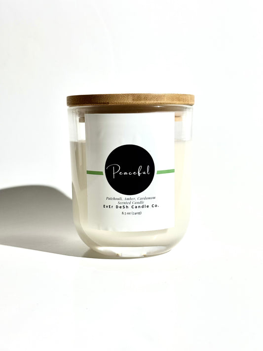 Peaceful | Patchouli Scented  Candle